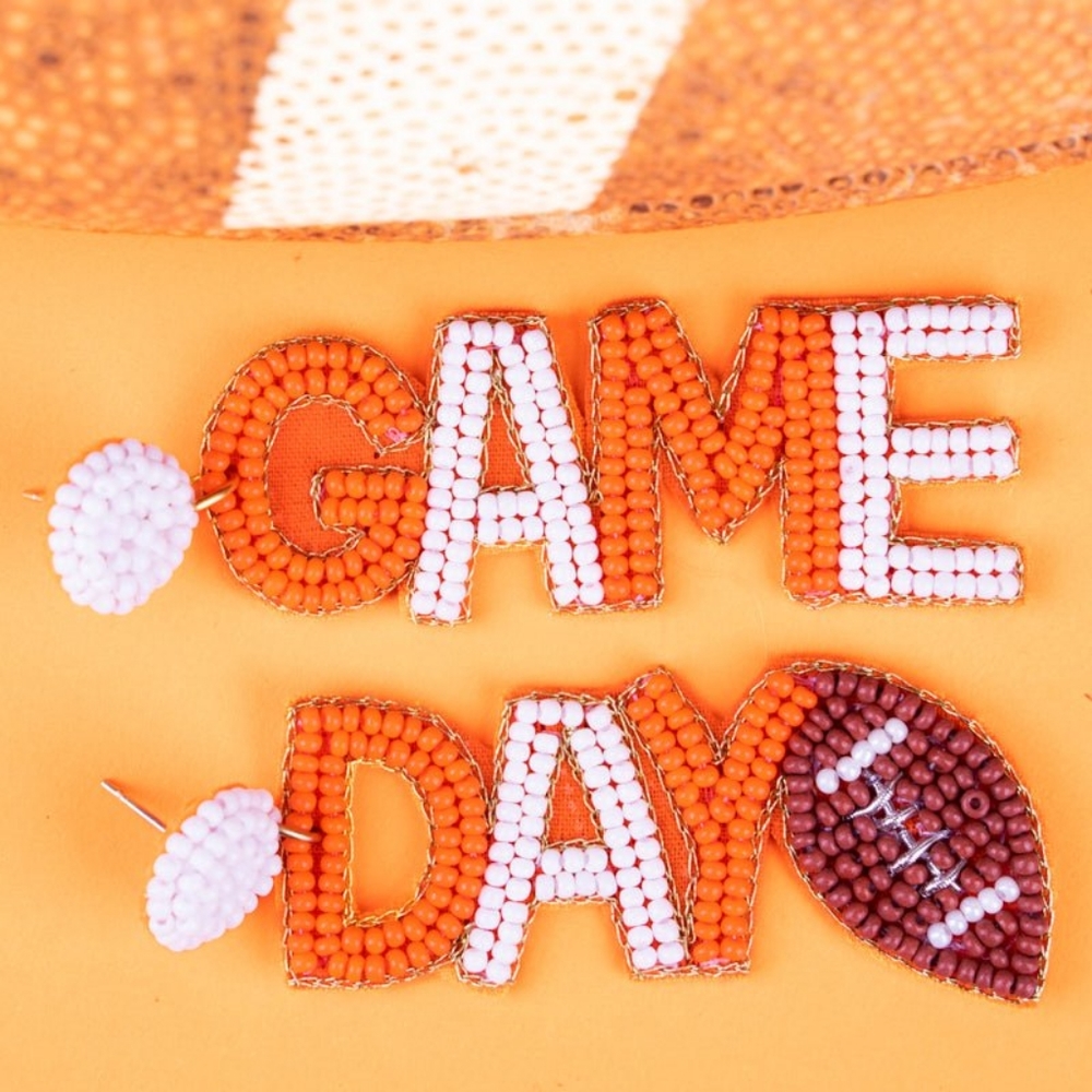 Game day earrings